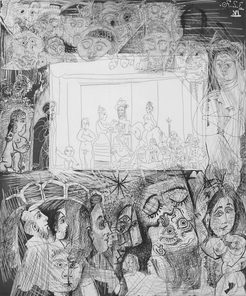 After Rembrandt: Ecce Homo, 1971 by Pablo Picasso