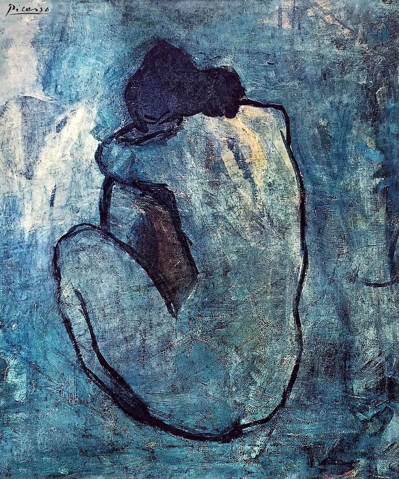 Blue Nude, 1902 by Pablo Picasso