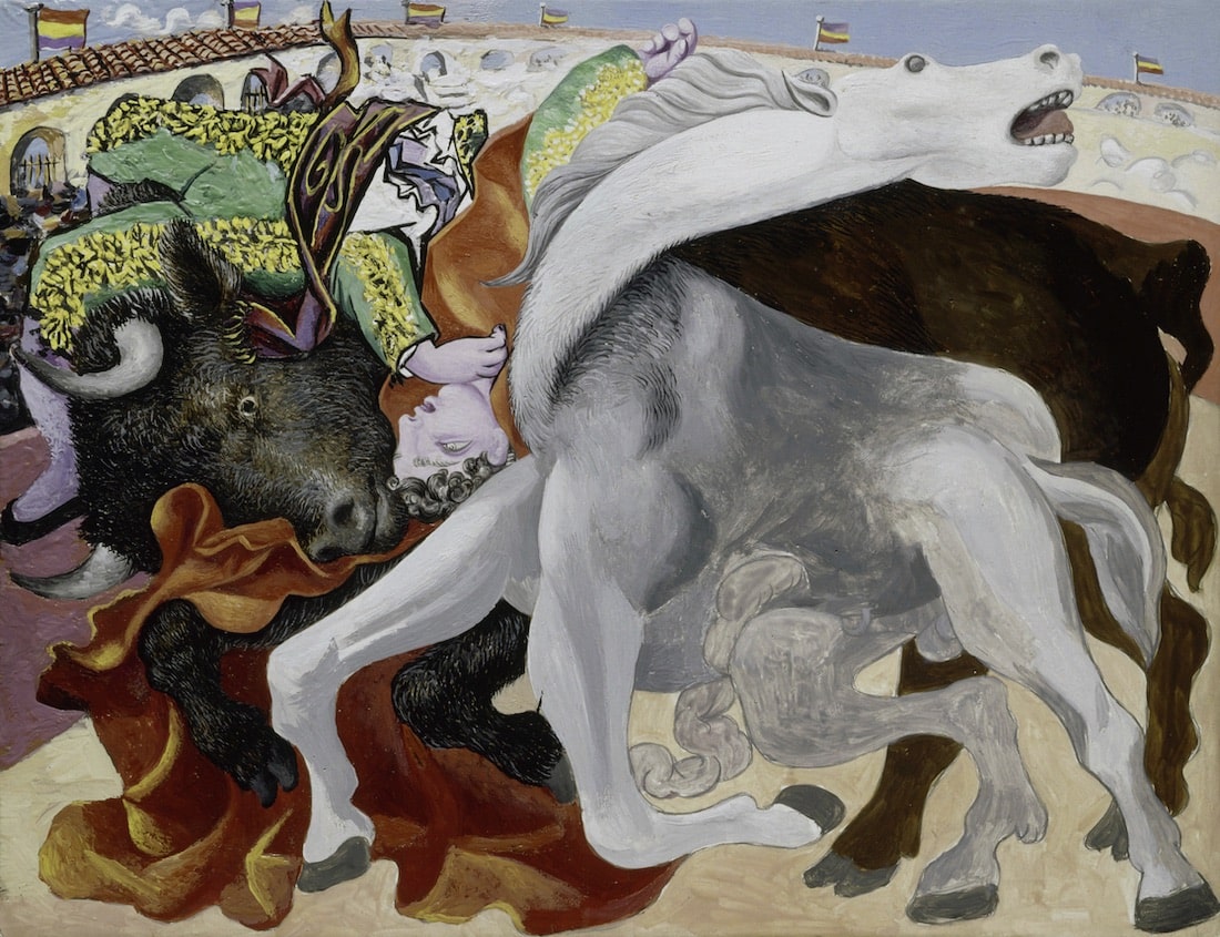 Bullfight: Death of the Toreador, 1933 by Pablo Picasso