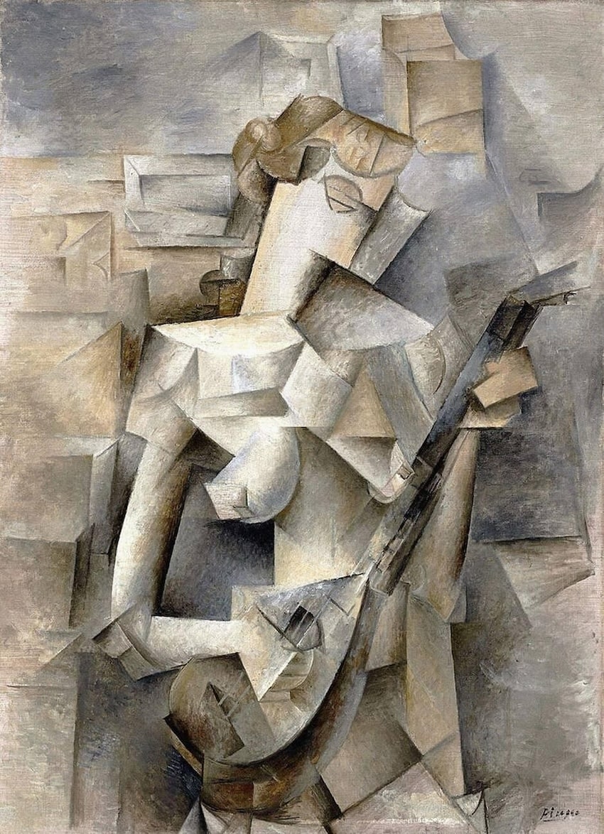 Pablo Picasso's Cubism Period - 1909 to 1912