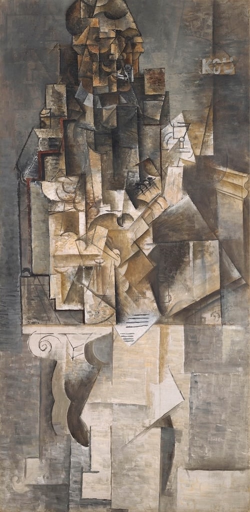 Man with a Guitar, 1911 by Pablo Picasso