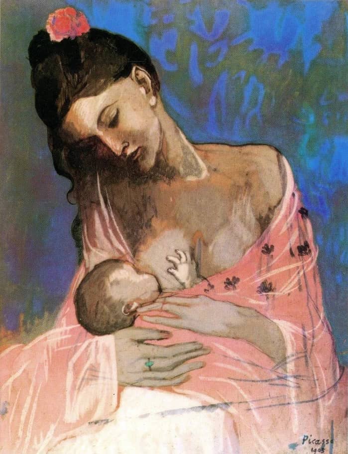 Maternity, 1909 by Pablo Picasso