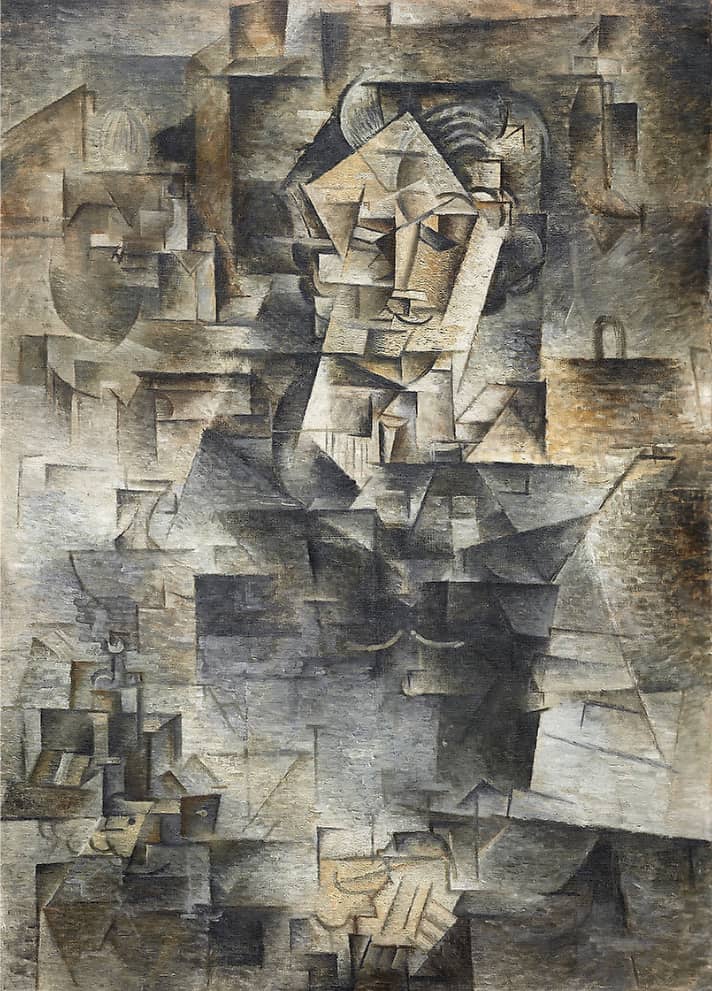 Portrait of Daniel-Henry Kahnweiler, 1910 by Pablo Picasso