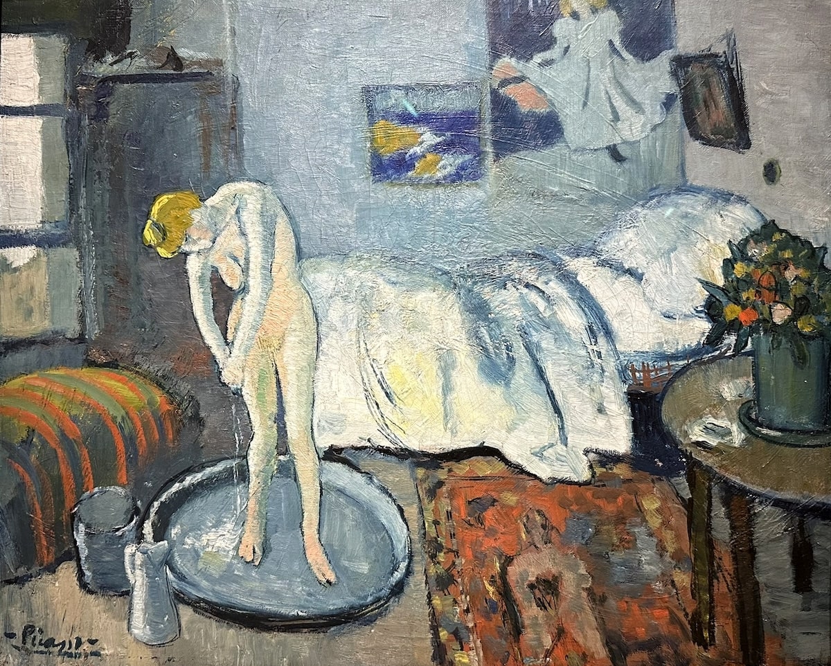 The Blue Room, 1901 by Pablo Picasso