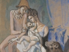 The Acrobat's Family with a Monkey, 1905 by Pablo Picasso