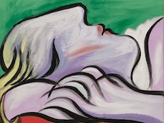 Asleep, 1932 by Pablo Picasso