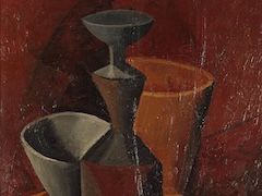 Carafe and Three Bowls, 1908 by Pablo Picasso