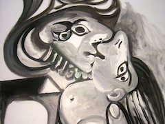 Kiss, 1969 by Pablo Picasso