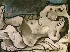 Lying Female Nude, 1965 by Pablo Picasso