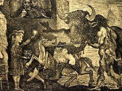 Minotauromachy, 1935 by Pablo Picasso