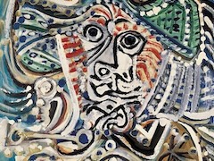 Musketeer with Sword, 1972  by Pablo Picasso