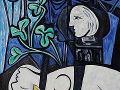 Nude, Green Leaves and Bust, 1932 by Picasso