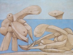 On the Beach, 1937 by Pablo Picasso