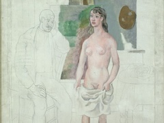 Painter and His Model, 1914 by Pablo Picasso