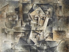 Portrait of Daniel-Henry Kahnweiler, 1910 by Pablo Picasso