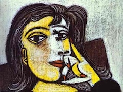 Portrait of Dora Maar, 1937 by Pablo Picasso