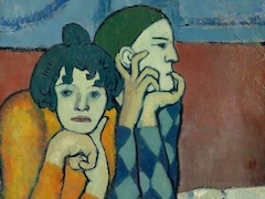 Saltimbonques Harlequin and his Companion, 1901