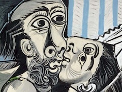 The Kiss, 1969 by Pablo Picasso