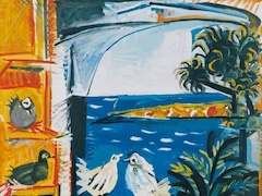 The Pigeons, Cannes, 1957 by Pablo Picasso