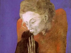 Woman with a Crow, 1904 by Picasso
