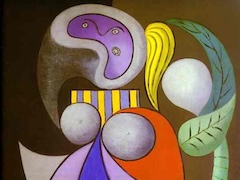 Woman with a Flower, 1932 by Pablo Picasso