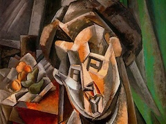 Woman with Pears, 1909 by Pablo Picasso